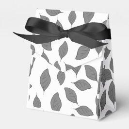 Schuif patroonbladeren bedankdoosjes