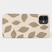 Schuif patroonbladeren Case-Mate iPhone case (Achterkant (horizontaal))