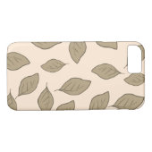 Schuif patroonbladeren Case-Mate iPhone case (Achterkant (Horizontaal))