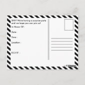 Schuif, praten belletje briefkaart (Achterkant)