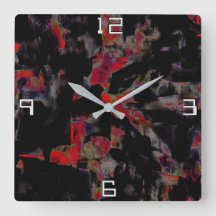 Schuif rode vlekken op donkergrijze rotsbodem, tex