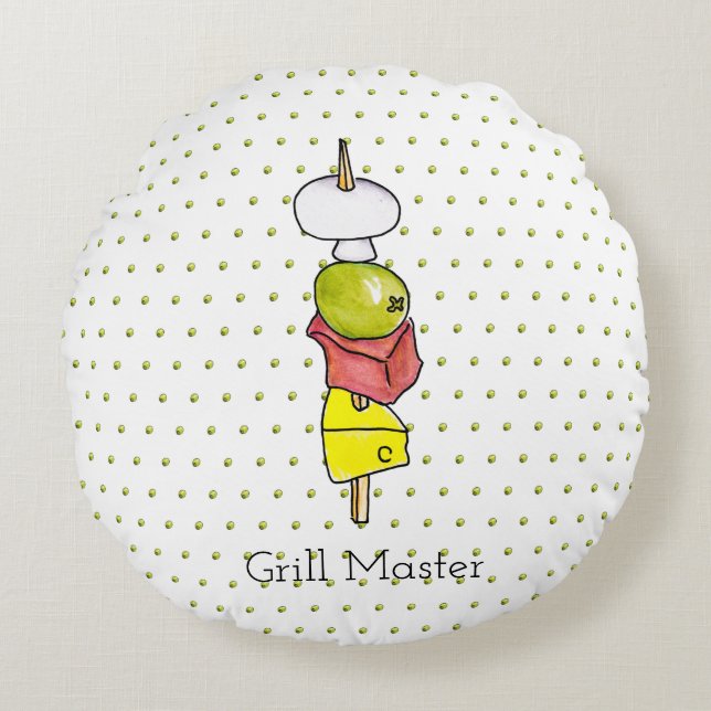 Schuif Rond Kussen (Voorkant)