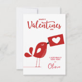 Schuif roodroodroodroodbaars kaart (Voorkant)