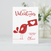 Schuif roodroodroodroodbaars kaart (Staand voorkant)