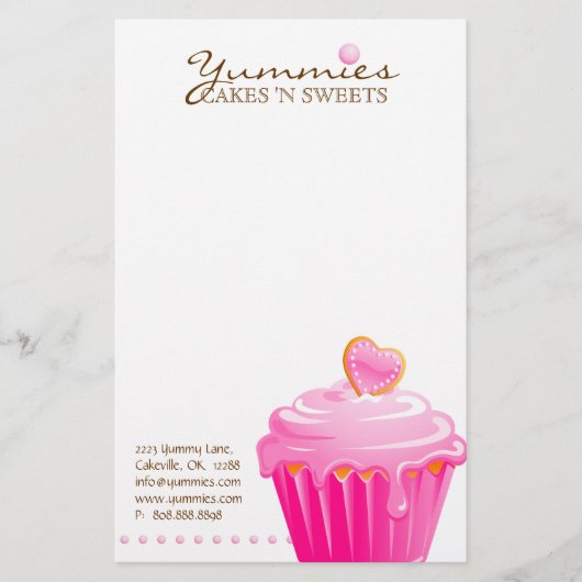 Schuif Roze hars Briefpapier (Voorkant)