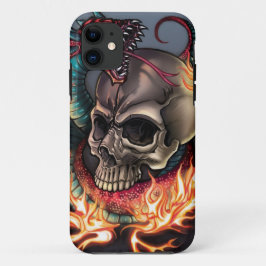 Schuif + slang iPhone 11 hoesje