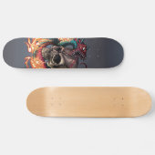 Schuif + slang persoonlijk skateboard (Horizontaal)