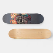 Schuif + slang persoonlijk skateboard (Horizontaal)