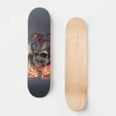 Schuif + slang persoonlijk skateboard (Voorkant)