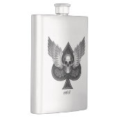 Schuif Smeerbare stalen kolf Heupfles (Rechts)