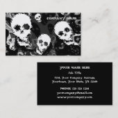 Schuif Spect B & W horizontaal zwart Visitekaartje (Voorkant / Achterkant)