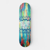 Schuif Streak Skateboard Deck (Voorkant)