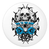 Schuif Tattoo ontwerpopdrager Drawer Knop (Voorkant)