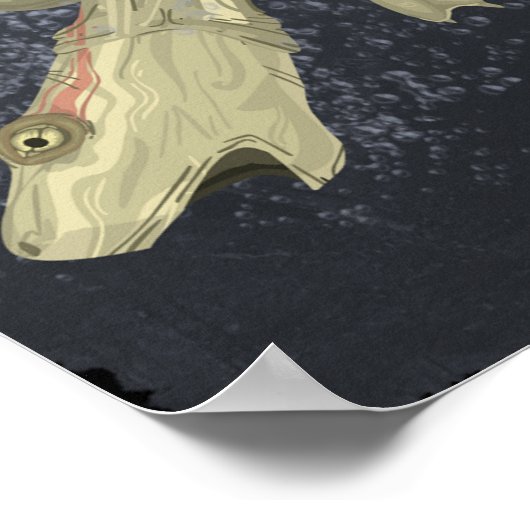 Schuif te diep poster (Hoek)