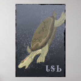 Schuif te diep poster