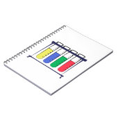 Schuif testopstelling notitieboek (Linkerzijde)