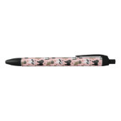 Schuif Tzu Dogs Paws and Botten Black Ink Pen (Bovenkant)