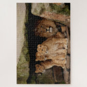 Schuif uit de regen legpuzzel (Verticaal)