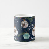 Schuif uw kerstfoto's met de naam 2 koffiemok (Center)