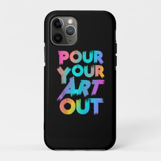 Schuif uw kunst uit met artistieke schilder, acryl Case-Mate iPhone case
