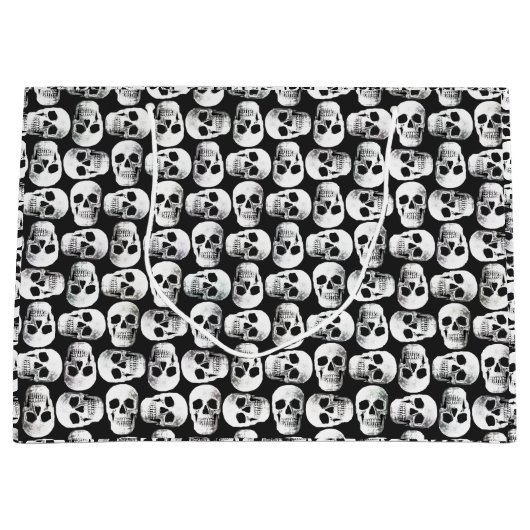 Schuif uw romige buis zwart en wit groot cadeauzakje (Voorkant)