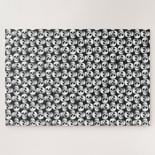 Schuif uw romige buis zwart en wit legpuzzel (Horizontaal)