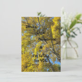 Schuif uw schok naar zijn platte Wenskaart (Staand voorkant)