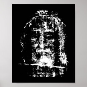 Schuif van de Turijn Jezus Christus Face T-ShirtDe Poster