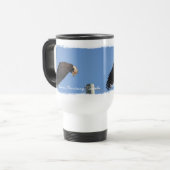 Schuif van het geloof; Yukon Territory Souvenir Reisbeker (Voorkant links)