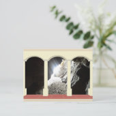 Schuif van licht door de Archway Briefkaart (Staand voorkant)