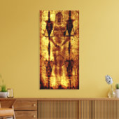 Schuif van Turijn : Jezus Christus Canvas Afdruk (Insitu (Woonkamer))