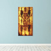 Schuif van Turijn : Jezus Christus Canvas Afdruk (Insitu (Houten vloer))