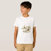 Schuif van wilde zwijnen t-shirt (Voorkant volledig)