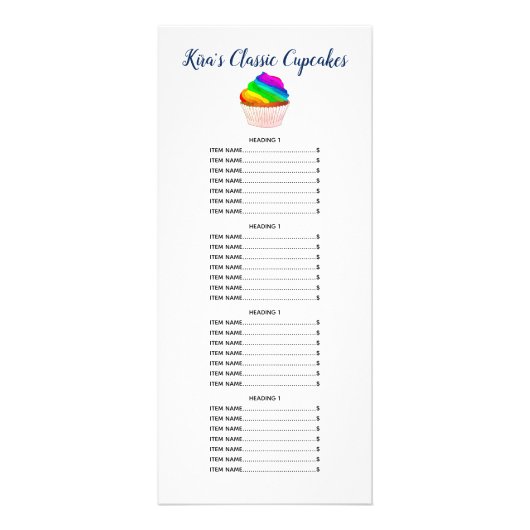 Schuif voor de broodjesmaker reclamekaart (Voorkant)