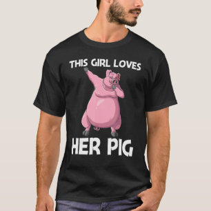 Schuif voor meisjes Kinder vee 1 T-shirt