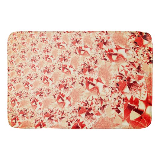 Schuif zalm aan koraal met wat heldere en verdraai badmat (Voorkant)