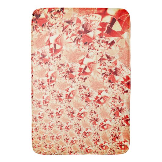 Schuif zalm aan koraal met wat heldere en verdraai badmat (Voorkant Verticaal)