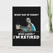 Schuif Zee met koffie.. Wat is vandaag de dag de d Kaart (Voorkant)