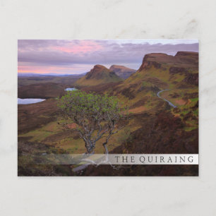 Schuif zonnopend landschap op Skye Briefkaart