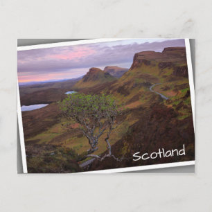 Schuif zonnopend landschap op Skye Briefkaart