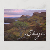 Schuif zonnopend landschap op Skye Briefkaart (Voorkant)
