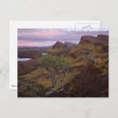 Schuif zonnopend landschap op Skye Briefkaart (Voorkant / Achterkant)