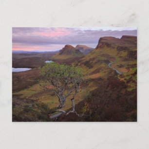 Schuif zonnopend landschap op Skye Briefkaart