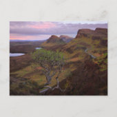 Schuif zonnopend landschap op Skye Briefkaart (Voorkant)