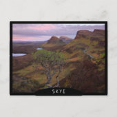 Schuif zonnopend landschap op Skye Briefkaart (Voorkant)