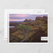Schuif zonnopend landschap op Skye Briefkaart (Voorkant / Achterkant)