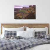Schuif zonnopend landschap op Skye Canvas Afdruk (Insitu (Slaapkamer))