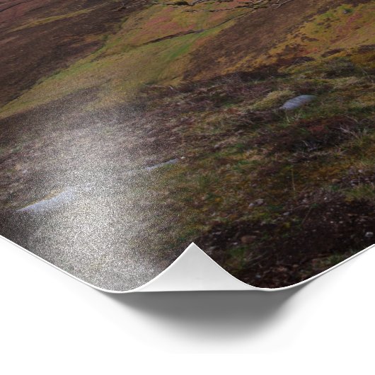 Schuif zonnopend landschap op Skye Foto Afdruk (Hoek)