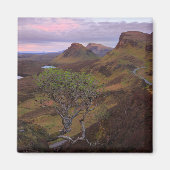 Schuif zonnopend landschap op Skye Magneet (Voorkant)