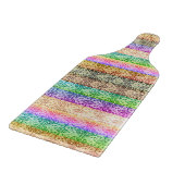 schuifbalken (regenboog) snijplank (Hoek)